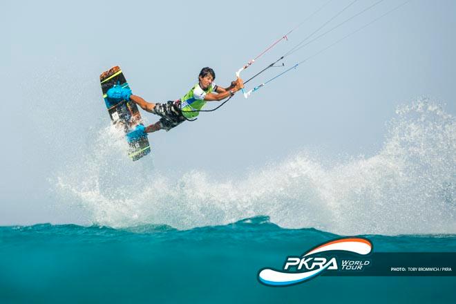 2014 PKRA Red Sea Kitesurf World Cup, day 1 ©  Toby Bromwich / PKRA http://prokitetour.com/